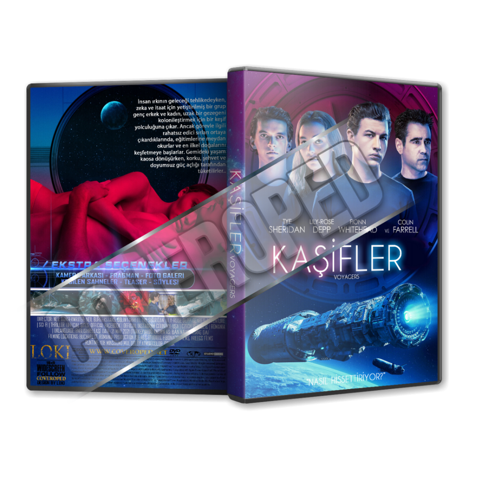 Voyagers 2021 Turkce Dvd Cover Tasarimi